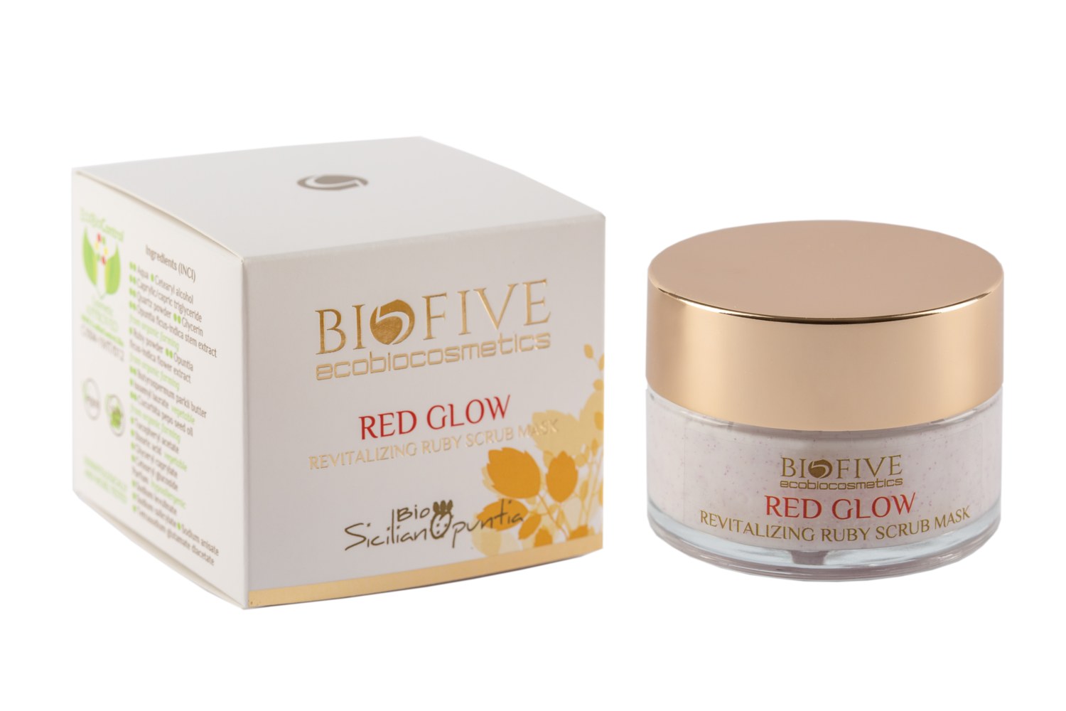 RED GLOW - Revitalizing Ruby Scrub Mask