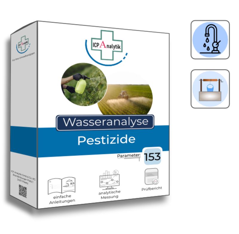 Wassertest auf Pestizide (PSMBP)