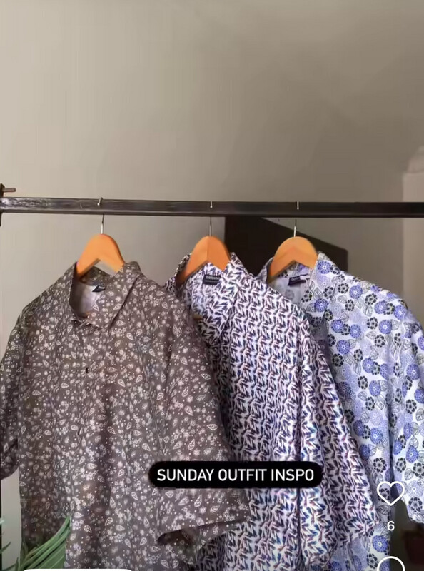 New Pattern Shirts  (Lekki store)