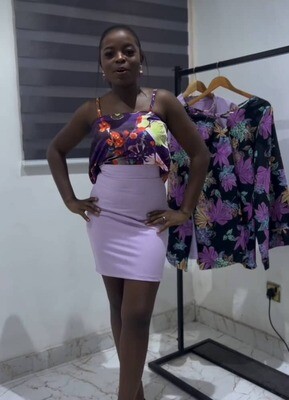 Bafashion 2 piece floral