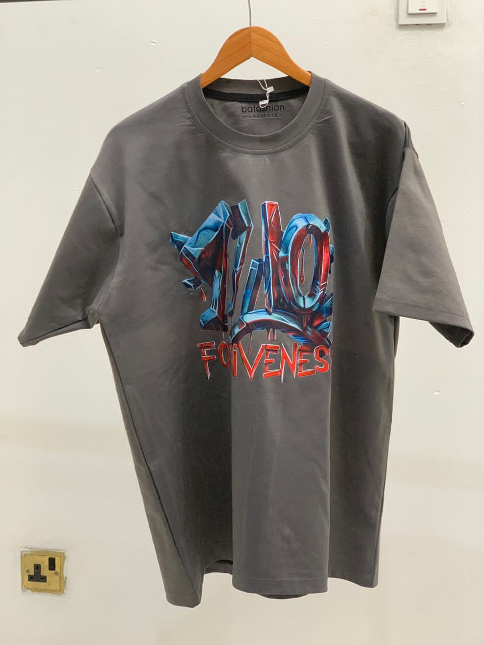 No forgiveness graphic tees