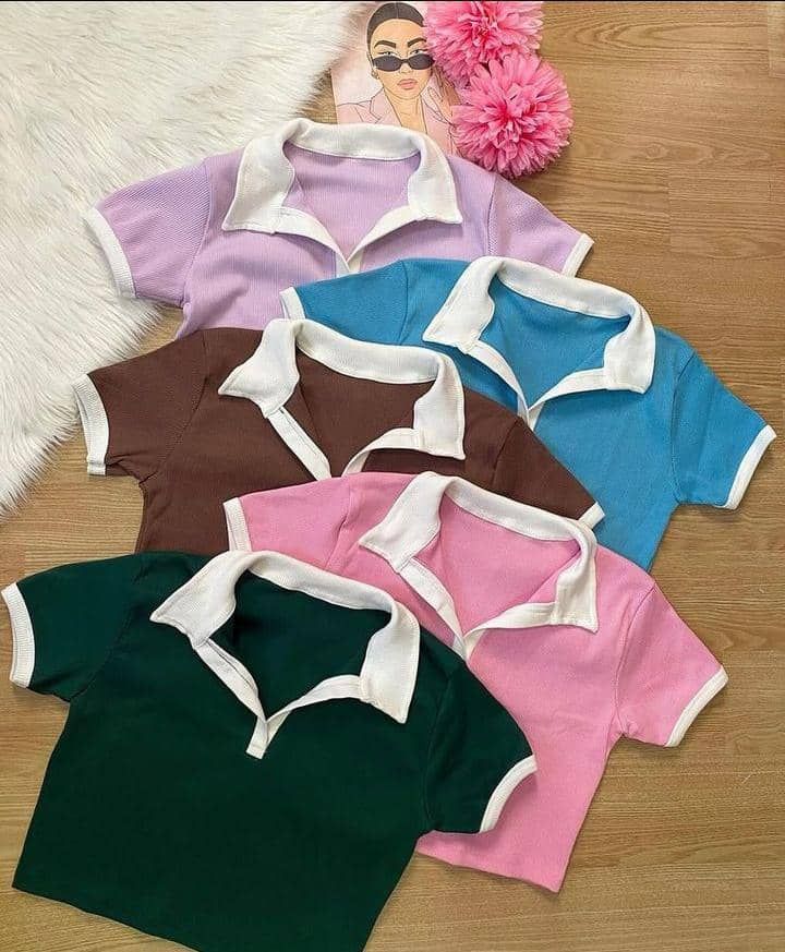 Crop polo