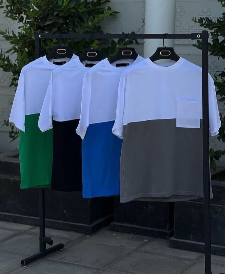 Pocket block tee