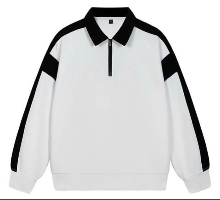 Long stripe sweats