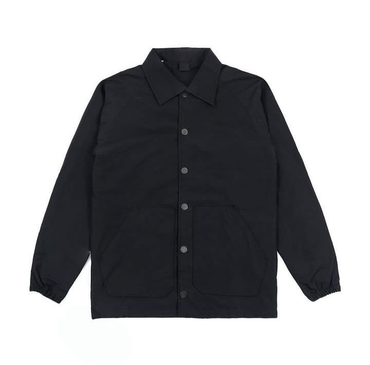 Long light overcoat