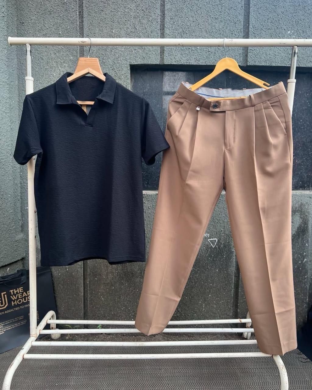 Bree Polo And Baggy Pants