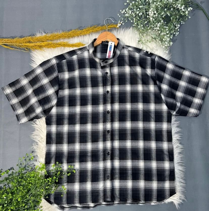 Flannel bishop collar