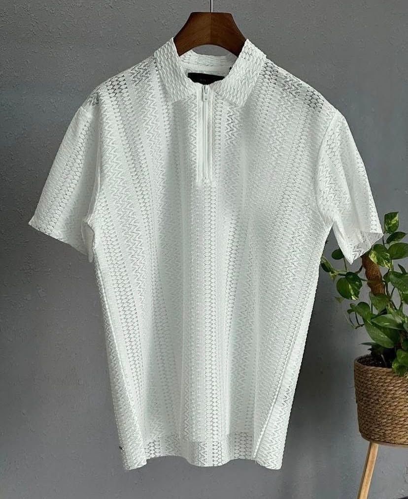 Meshed polo