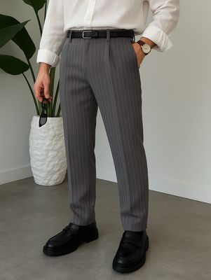 Standard Wool Lux Stripe Pants