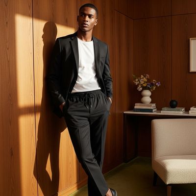 Standard Wool Blazer And Pants