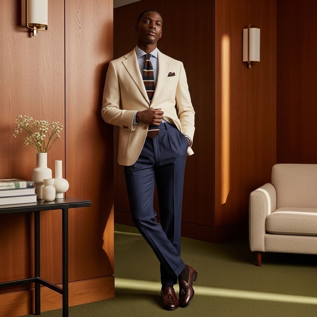 Standard Wool Regular Fit Blazer Co-ord