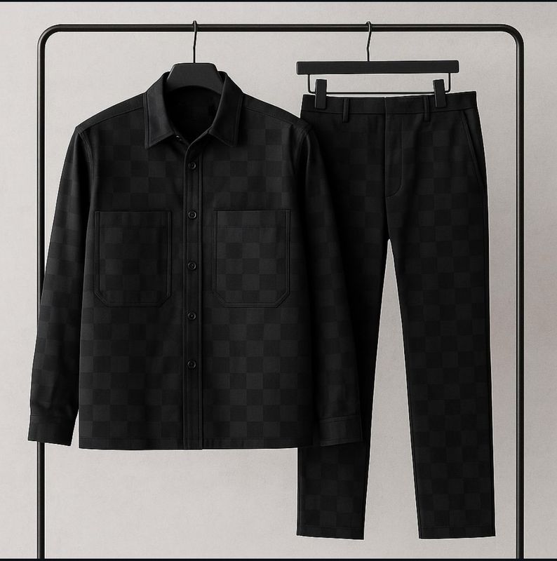 Standard Cotton Checkered Jacket