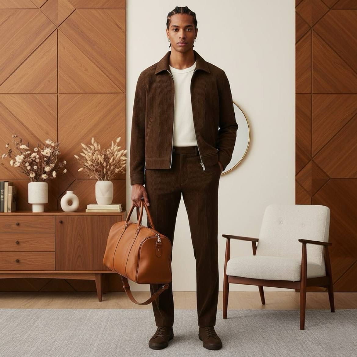 Standard Corduroy Jacket Set