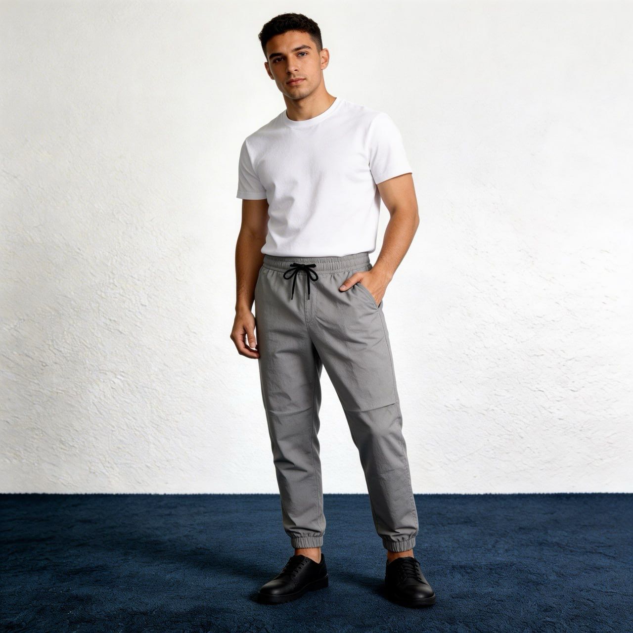 Plain Chinos Joggers