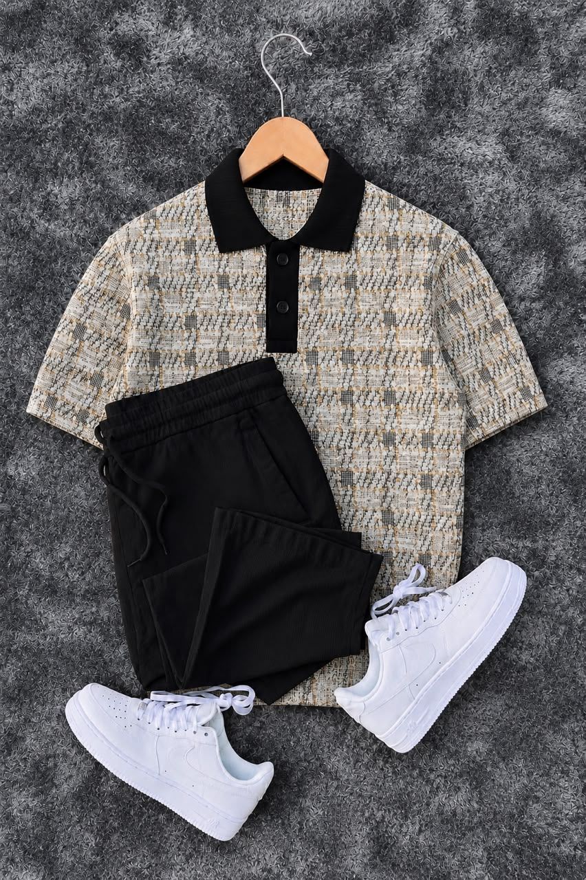 Tweed Polo and Pant