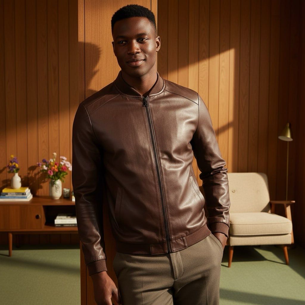 Light Leather Jacket