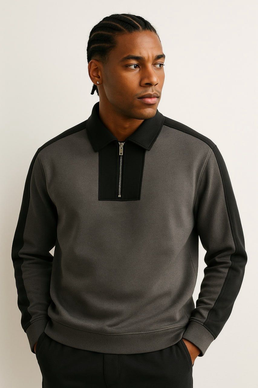New Code Stripe Polo