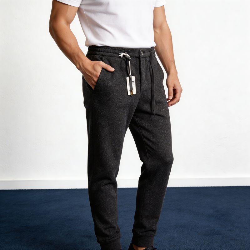 Band And Zip Pants