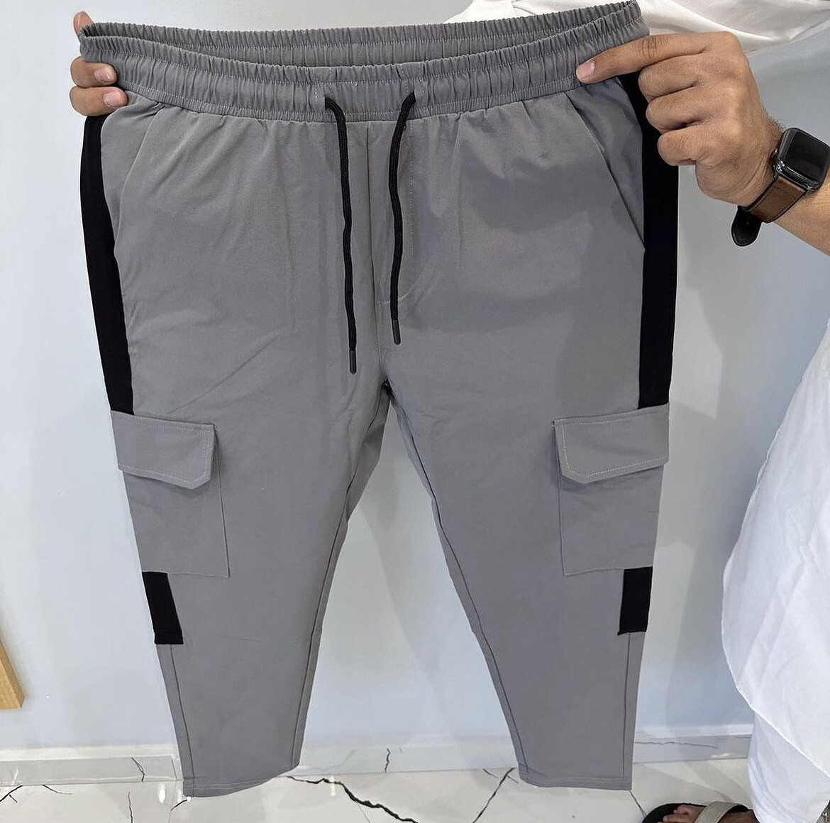 Line Patch Cargo Pants