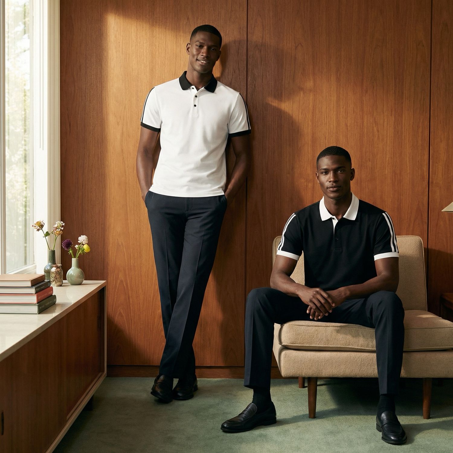Sharp Strip Polo