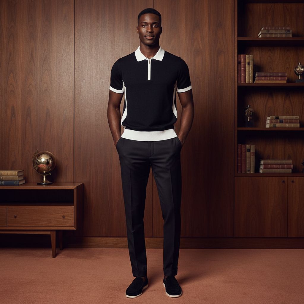 Edge on polo and pant set