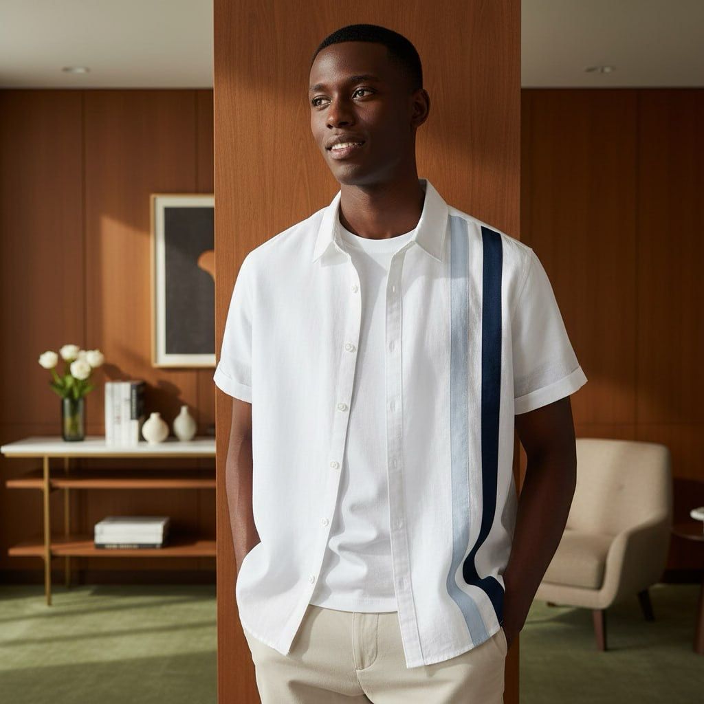 Double strip ss shirt