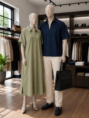 Polo dress &amp; Denim Shirt