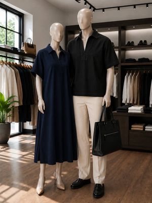 Polo dress &amp; Denim Shirt