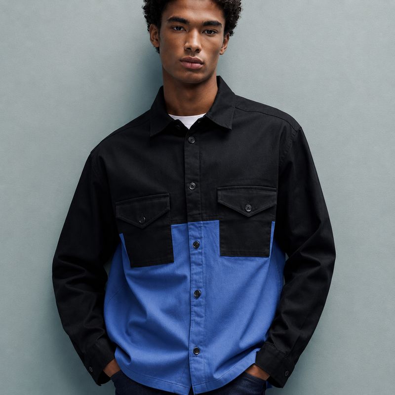 Dual-Tone Shirt