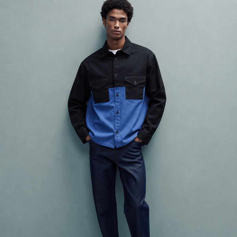Dual-Tone Shirt