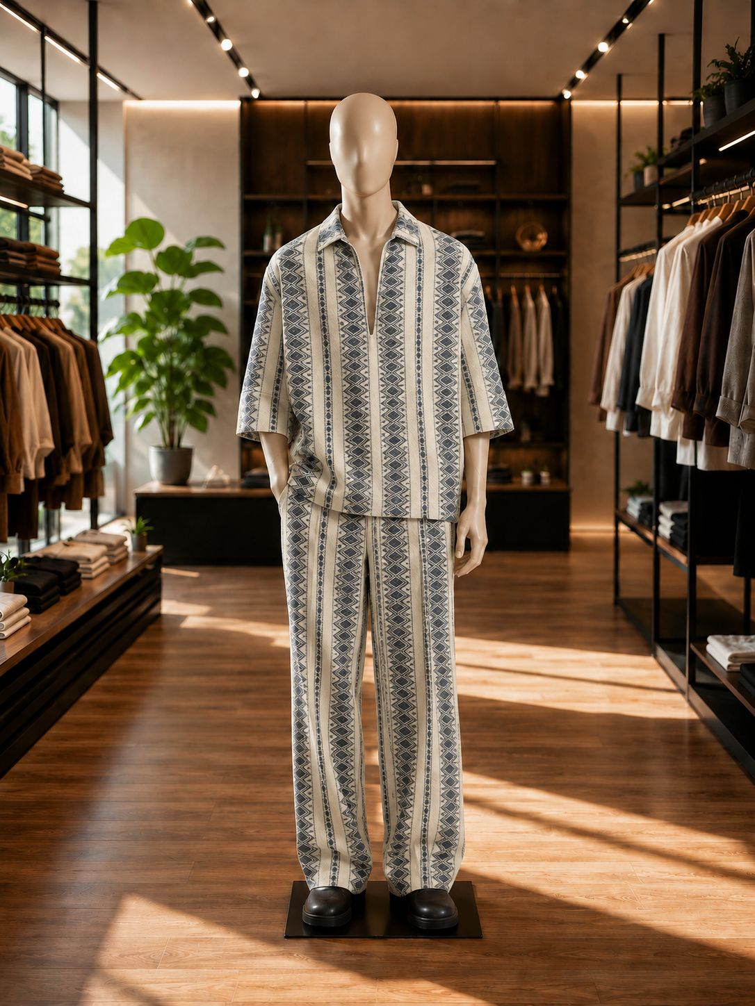Relaxed men's Pattern set
