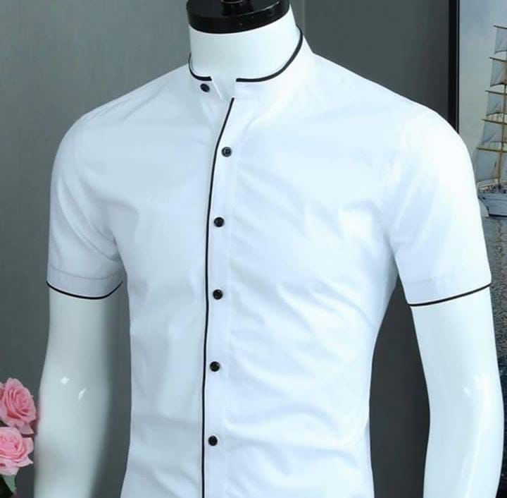 Line mandarin shirt
