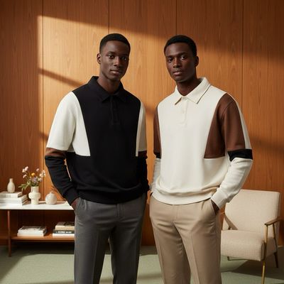 Swift polo sweatshirt