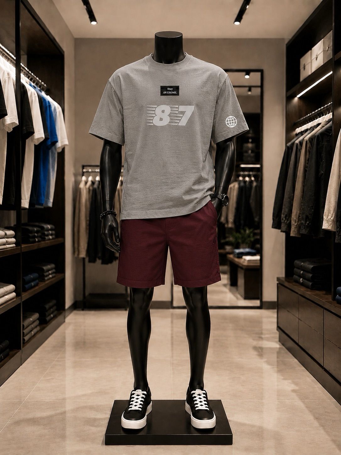 87 T-shirt &amp; Shorts
