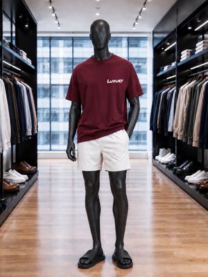 Luxury T-shirt and shorts