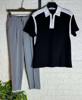 Flash zipper and polo pant