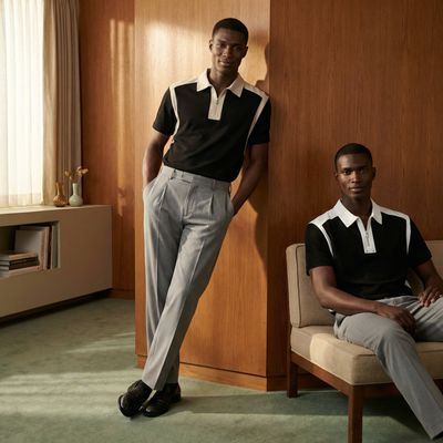 Flash zipper and polo pant