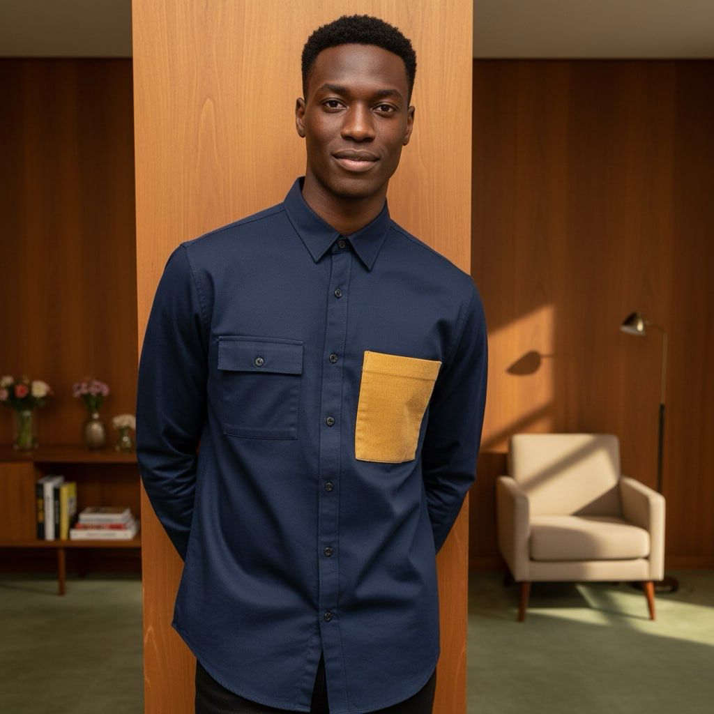 Corduroy jag shirt