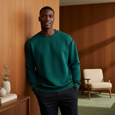 Cross arm sweatshirt