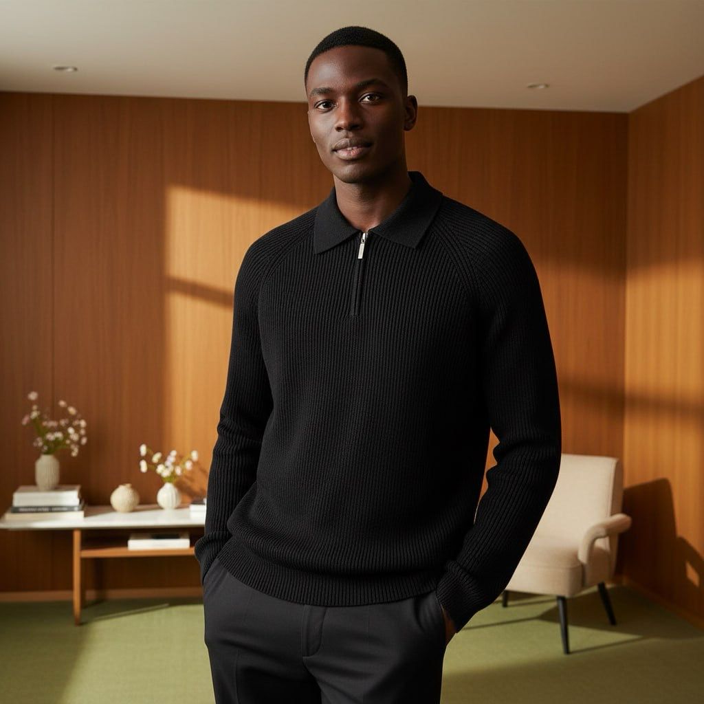 Pleated covet sweatshirt