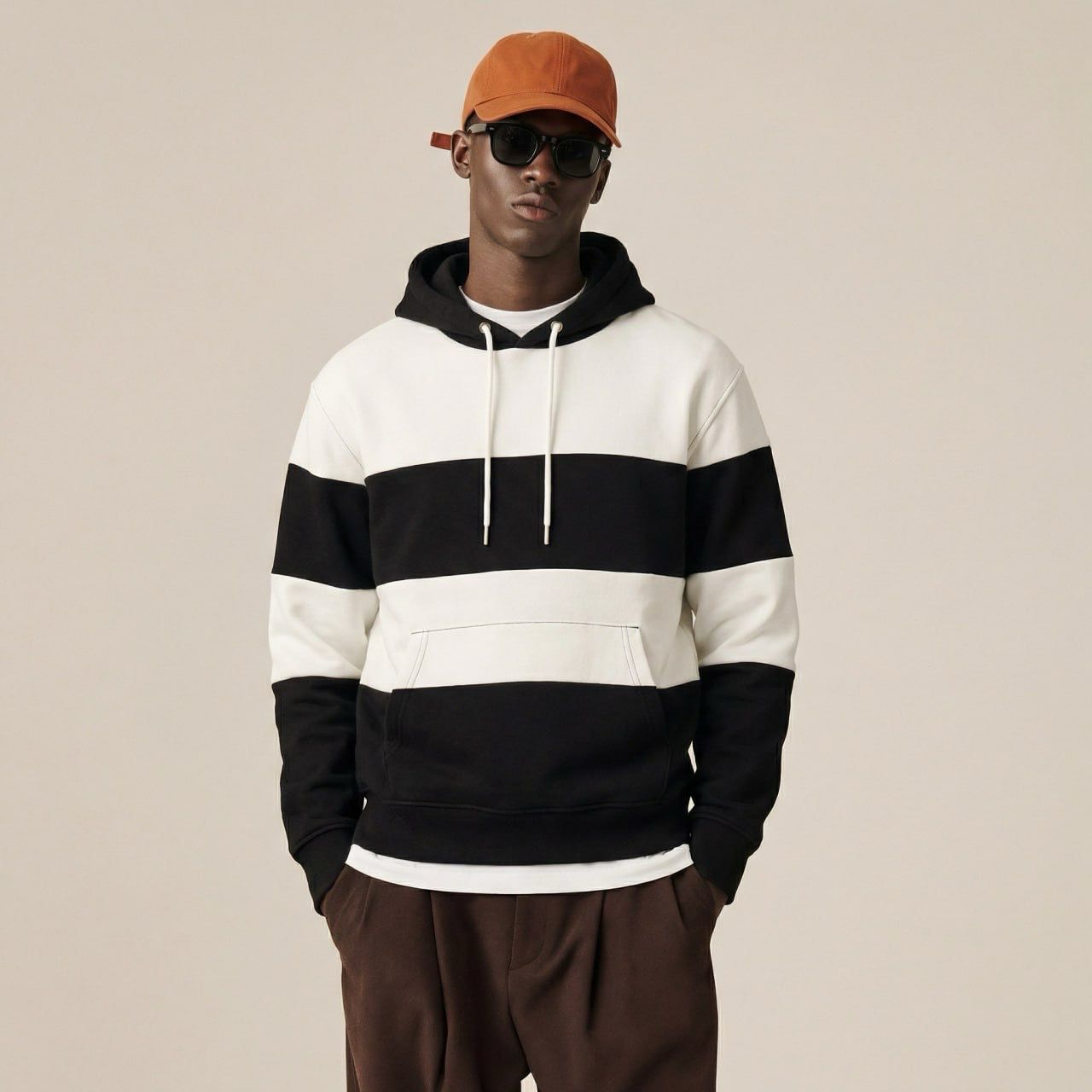Multi patch hoodie