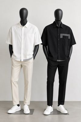 Jade patch shirt