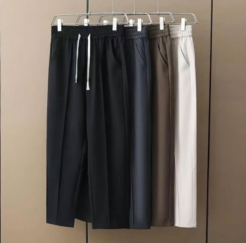 Elastic baggy pants