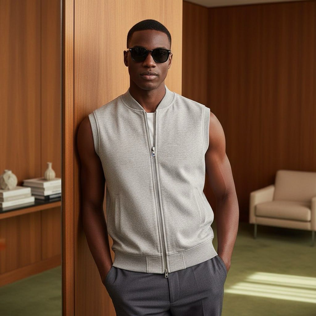 Sleeveless Pop Jacket