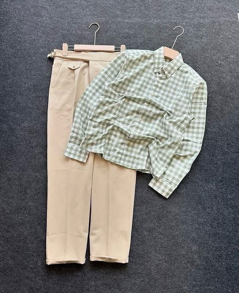 Maze Flannel Shirt And Pants