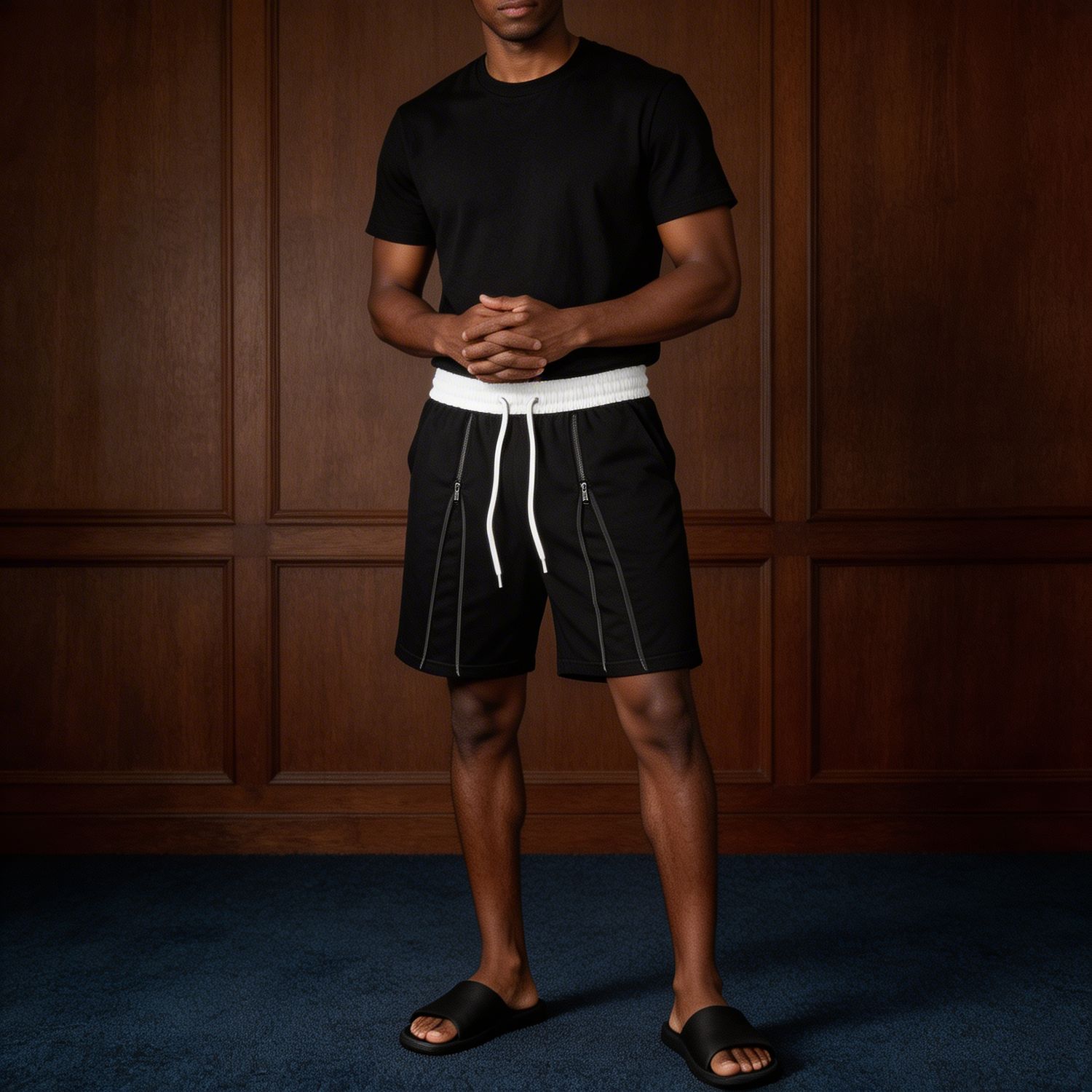 Lounge Zip Shorts