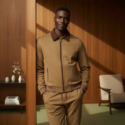 Tiles Jacket Set