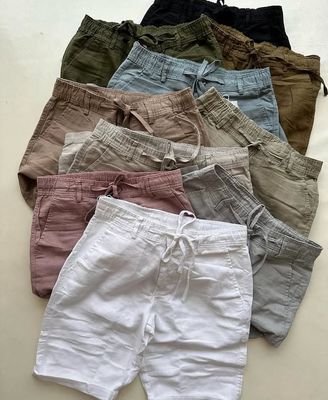 Belt Linen Short