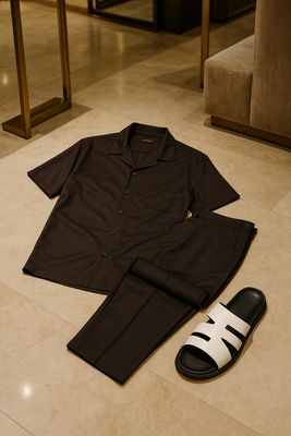 Standard Cotton Loose Party Set