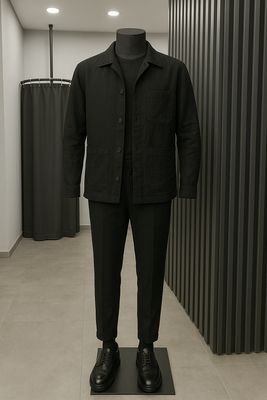 Standard Linen Raw Jacket Shirt